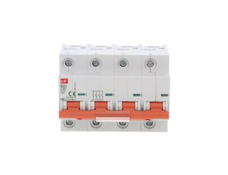 Wyłącznik nadprądowy 1,5 modułu 4P C 80A 10KA BKH 4P C80A 06110362R0