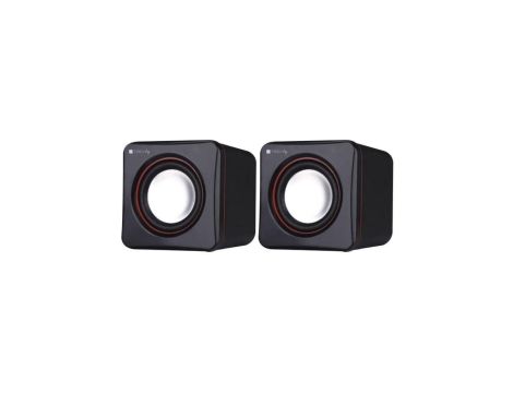 Mini Głośniki Komputerowe 2.0 Jack 3.5mm 3W Zasilanie USB