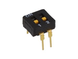 Przełącznik DIP-SWITCH Ilość sekcji 2 ON-OFF 0,03A/30VDC A6D-2100