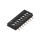 Przełącznik DIP-SWITCH Ilość sekcji 8 ON-OFF 0,025A/24VDC A6H-8101