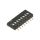 Przełącznik DIP-SWITCH Ilość sekcji 8 ON-OFF 0,025A/24VDC A6H-8102