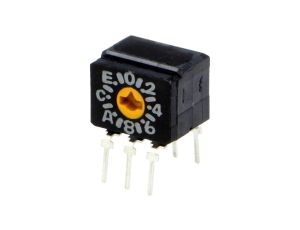 Zadajnik kodu HEX/BCD Poz 16 THT Rstyku max 200m 1Ncm A6CV A6CV-16R