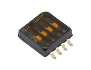 Przełącznik DIP-SWITCH OFF-ON 0,025A/24VDC Poz 2 -30-85C A6HF-4102