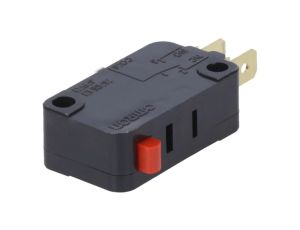 Mikroprzełącznik SNAP ACTION bez dźwigni SPDT 0,1A/125VAC VX011C23