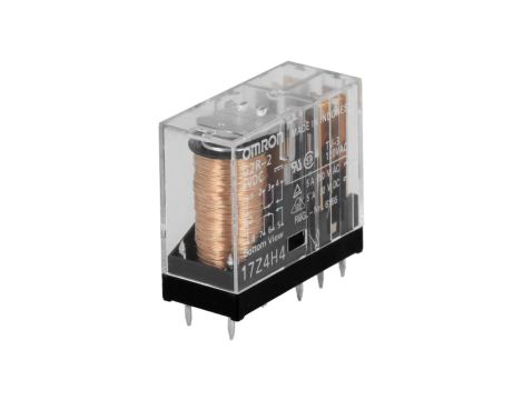 Przekaźnik elektromagnetyczny DPDT Ucewki 6VDC 5A/250VAC G2R-2 6VDC