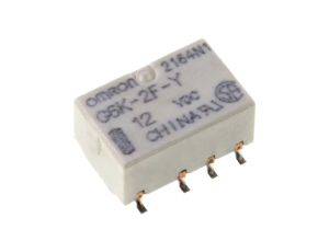 Przekaźnik elektromagnetyczny DPDT Ucewki 12VDC 0,3A/125VAC G6K-2F-Y 12VDC
