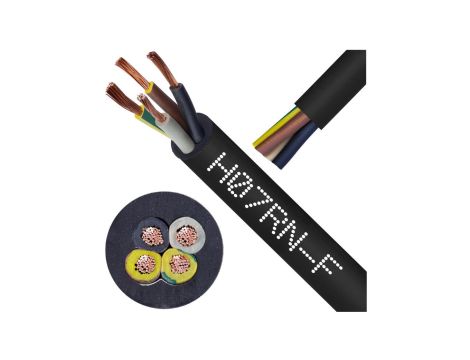 Przewód w gumie H07RN-F / ONPD 4x1,5 450/750V Elektrokabel /50m/