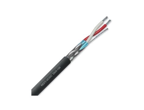 Kabel symetryczny DMX 2x0,25mm 110 Ohm DMX-100 /bębnowy/