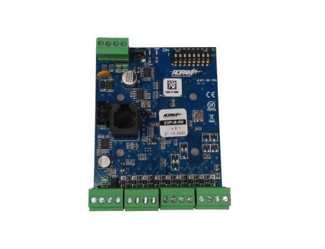 Ekspander 8 wejść, EXP-I8-RN, magistralowy RopamNET, współpraca z centralą NeoGSM-IP/NeoGSM-IP-64