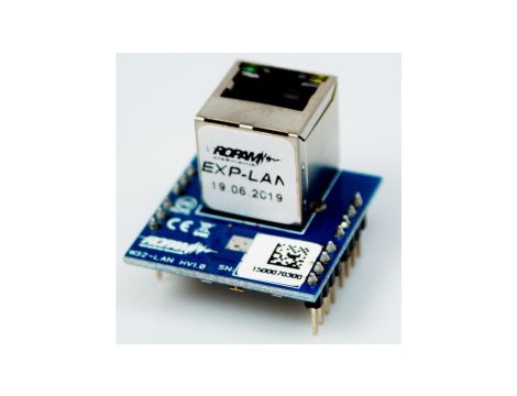 Moduł Ethernet: 10/100 BaseT, RJ45, kompatybilność: NeoGSM-IP, NeoGSM-IP-64, PCB moduł lokalny