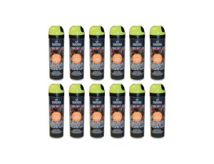 Farba geodezyjna do znakowania spray żółta 12 sztuk SOPPEC Track Marker