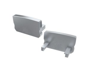 Końcówka profil MINI do LED A popiel bez otworu