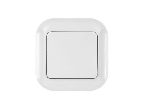 TOPAZ Łącznik p/t 10A, 250V, 1-biegunowy biały 00060278