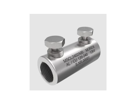 Złączka śrubowa MSCL240 Al/Cu 120-240mm 12kV 2xśruba aluminiowa zrywalna MSCL2402A00