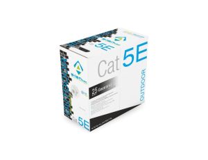 Kabel teleinformatyczny F/UTP kat.5e PE Zewnętrzny suchy ALANTEC /305m/