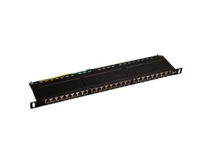 Patch panel OPTIMUM STP kat.6 24 porty 0.5U PK028