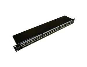 Patch panel STP kat.5e 24 porty LSA 1U PK006