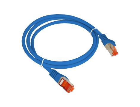 Patch-cord F/UTP kat.6 PVC 2.0m niebieski KKS6NIE2.0