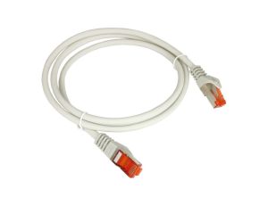 Patch-cord F/UTP kat.5e PVC 0.25m szary KKF5SZA0.25
