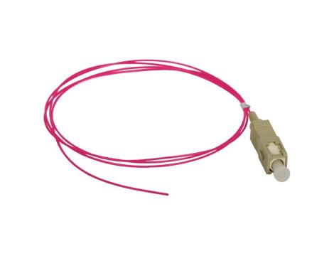 Pigtail MM OM4 1G 50/125 wtyk SC dł. 2 m FOI-SC-5MM-2-4