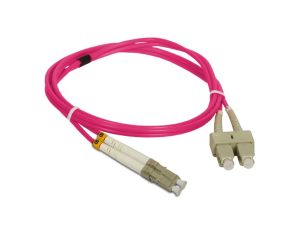 Patch cord MM OM4 LC-SC duplex 50/125 2.0m FOC-LCSC-5MMD-2-4