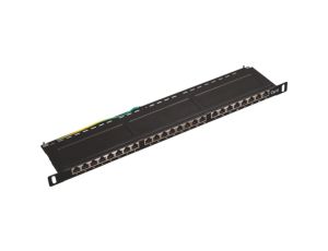 Patch panel OPTIMUM STP kat.5e 24 porty 0.5U PK031