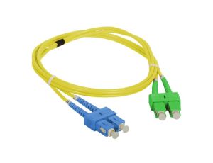 Patch cord SM SC/APC-SC duplex 9/125 1.0m FOC-SCASC-9SMD-1