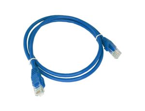 Patch-cord U/UTP kat.6 PVC 2.0m niebieski KKU6NIE2