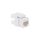 Gniazdo keystone RJ45 UTP kat. 6 nieekranowane Q-LANTEC MKN-U6-1