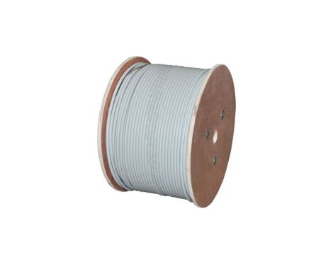 Kabel teleinformatyczny S/FTP kat.7 LSOH B2ca (10Gb/s) szary ALANTEC /500m/