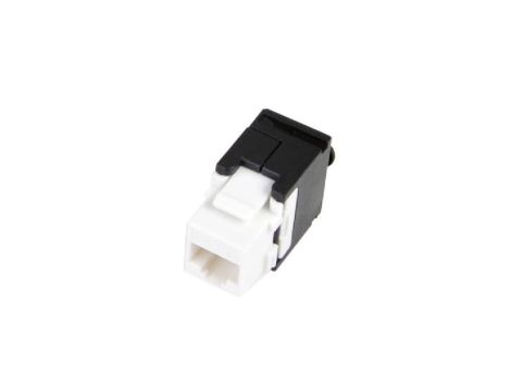 Gniazdo keystone UTP kat.6 RJ45 beznarzędziowe nieekranowne Q-LANTEC MKB-U6-1