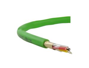 Kabel transmisyjny BUS do magistrali instalacyjnej EIB KNX 2x2x0,8 zielony /100m/