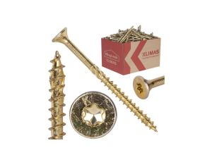 Wkręty ciesielskie z łbem stożkowym i gniazdem TORX 5x70 MASTER Wkręt-met /200szt./