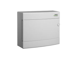 Rozdzielnica modułowa 1x12 natynkowa IP40 drzwi białe PNS