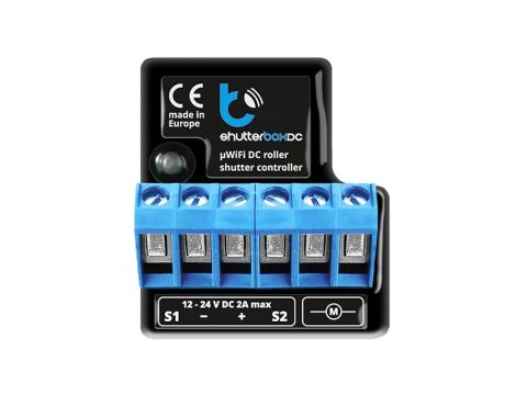 Blebox shutterBoxDC - sterownik do rolet 12-24V - WiFi