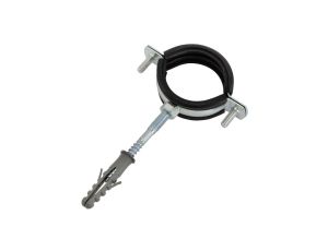 Obejma mocująca z wkładką gumową i kołkiem montażowym OSZG-34 3/4 - 26-30mm