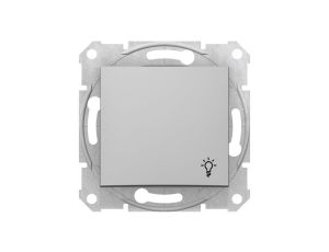 Sedna Przycisk /światło/ aluminium SDN0900160
