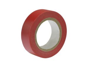 Taśma izolacyjna 15mm/10m czerwona PCV