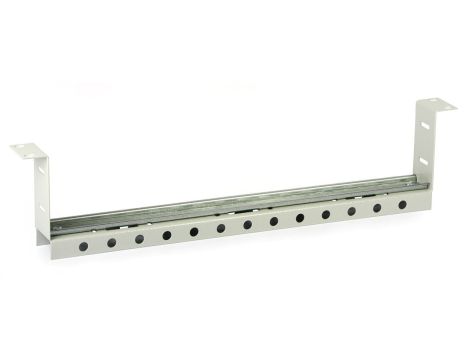 Szyna montażowa DIN TH35 1U RACK 19 biały Terra