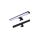 Lampa LED łazienkowa czarny 8W 40cm na lustro lub szafke