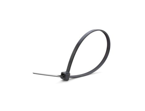 Opaska zaciskowa kablowa 3,6x350 mm czarna UV 100 sztuk