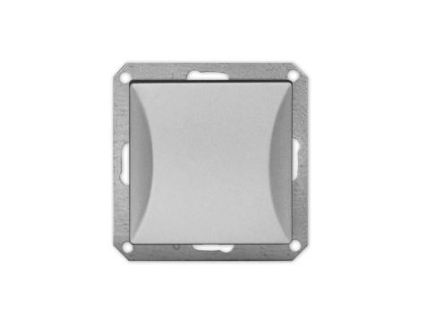 OPAL Wyłącznik łącznik schodowy do ramki srebrny WP-5/m Op SR