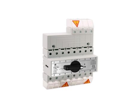 Przełącznik instalacyjny wyboru zasilania sieci 4P 63A PRZK-4063/W02