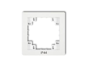 DECO Ramka pośrednia do łączników SITODRUK IP44 biała DRPH