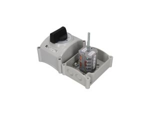 Łącznik krzywkowy 0-1-2 w obudowie 40A IP65 ŁK40 OB3