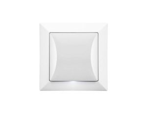 OPAL Wyłącznik krzyżowy podświetlany biały WP-8 Op/S BI