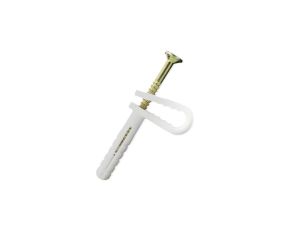 Uchwyt montazowy kołek rozporowy do przewodów płaskich 4x2,5 UPp biały 50szt.