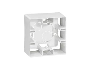 NILOE Puszka natynkowa pojedyncza biała 664798