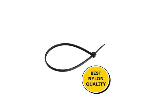 Opaska kablowa czarna 3,6x200mm standard (436200CCT) /100szt./