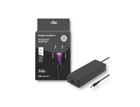 Qoltec Zasilacz desktopowy 120W 12V 10A 5.5*2.5 + kabel zasilający